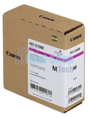 Картридж струйный Canon PFI-310 M 2361C001 пурпурный для Canon TX-2000/TX-3000/TX-4000