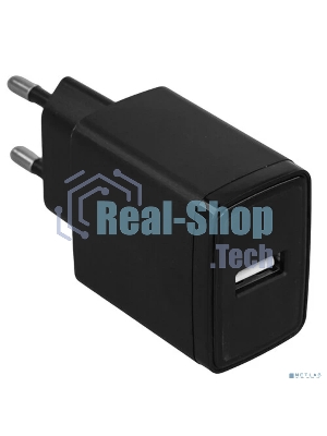 Сетевое зарядное устройство Cablexpert MP3A-PC-57, 5Вт, 1А, 1хUSB, черный, пакет