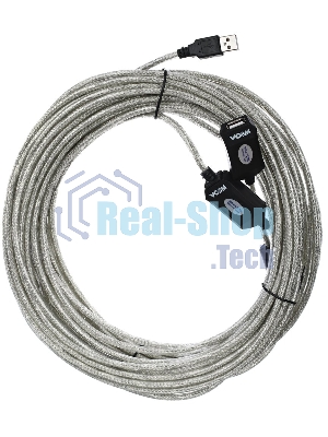 Кабель-адаптер VCOM VUS7049-20M USB2.0-repeater, удлинительный активный <Am-->Af 20м