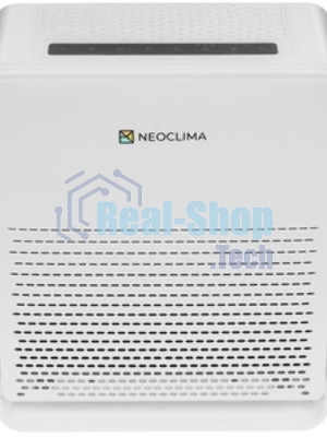 Очиститель воздуха Neoclima NP600W белый, 60 м², HEPA-фильтр, угольный фильтр, ионизация