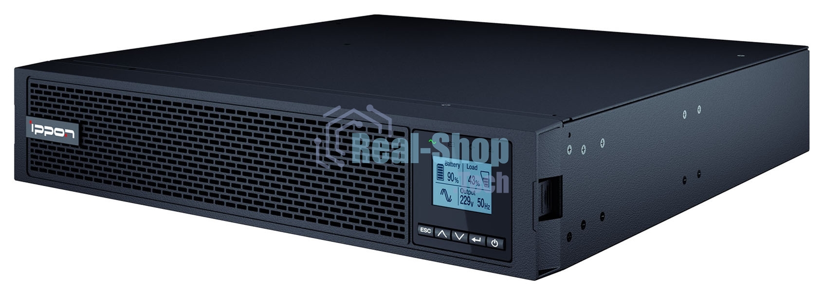 Источник бесперебойного питания Ippon Innova RT II 1500 1500Вт 1500ВА черный