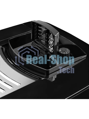 Автоматическая кофемашина Kuppersberg KCM 182 Black коллекция High-Tech,управление сенсорное,максимальное давление 20 бар,емкость для воды 1.8л, есть капучинатор,приготовление кофе автоматическое, материал панели стекло, черный