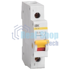 Выключатель нагрузки IEK MNV10-1-040 (мини-рубильник) ВН-32 1Р 40А IEK