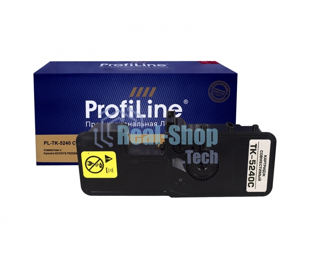 Картридж лазерный ProfiLine совместимый TK-5240C для Kyocera Ecosys P5026CDN/P5026CDW/M5526CDN/M5526CDW голубой 3000к