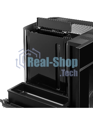 Автоматическая кофемашина Kuppersberg KCM 182 Black коллекция High-Tech,управление сенсорное,максимальное давление 20 бар,емкость для воды 1.8л, есть капучинатор,приготовление кофе автоматическое, материал панели стекло, черный