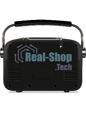 Радиоприемник SVEN SRP-505 (4 Вт, FM/AM/SW, USB, SD/microSD, Bluetooth, 1200 мА·ч)черный