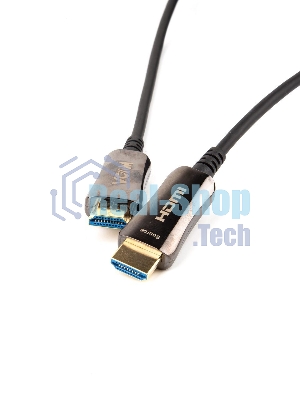 Активный оптический кабель HDMI 19M/M,ver. 2.0, 4K@60 Hz 20m VCOM