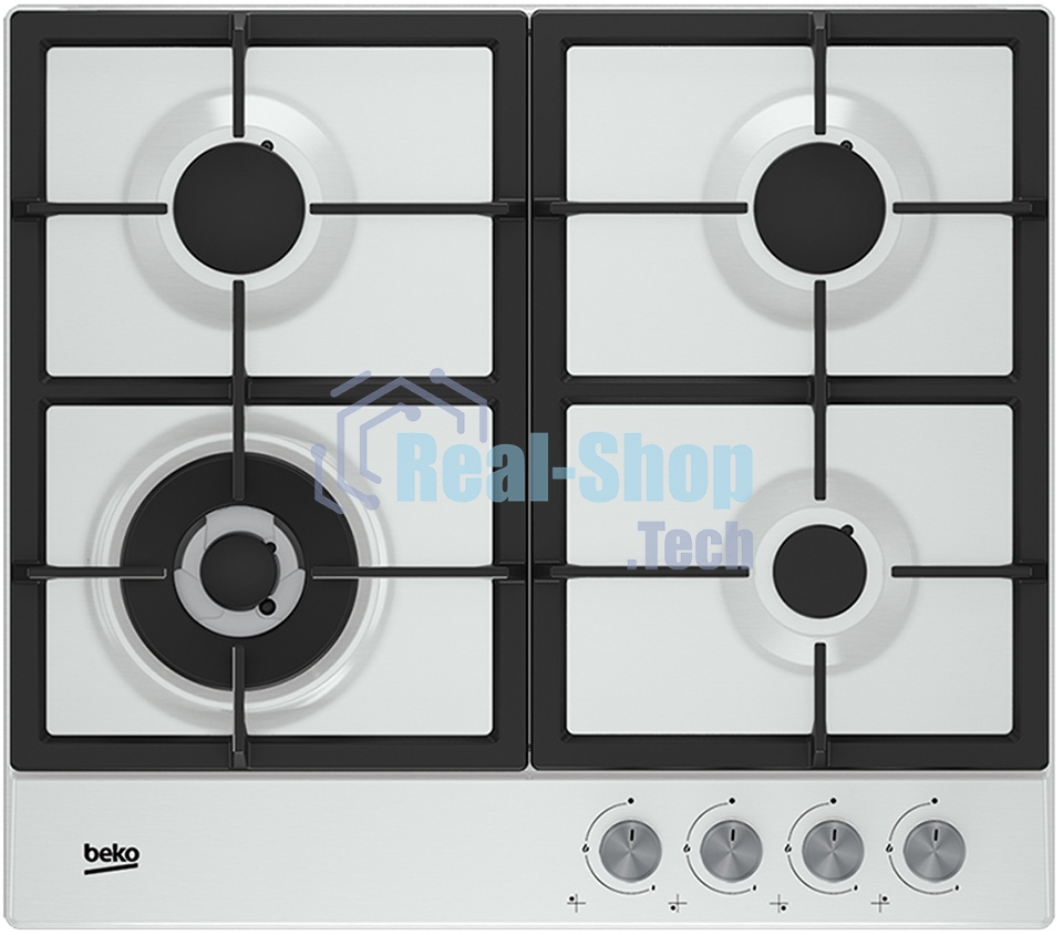 Встраиваемая газовая варочная поверхность Beko HIAW 64225 SW, Белый