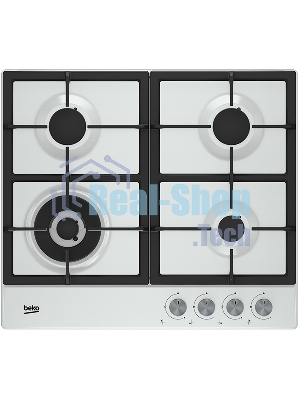 Встраиваемая газовая варочная поверхность Beko HIAW 64225 SW, Белый
