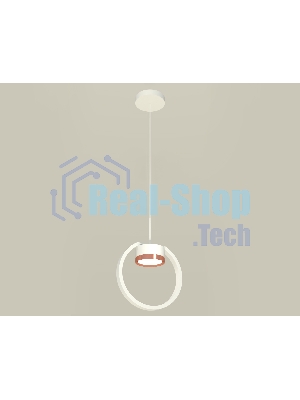 Светильник Ambrella light XB9101104 SWH/PPG белый песок/золото розовое полированное GX53 (C9101, N8126)