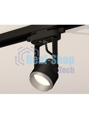 Светильник Ambrella light XT6602022 PBK/MCH черный полированный/хром матовый MR16 GU10 (C6602, N6123)