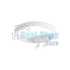 Потолочный светодиодный светильник Ambrella light FL5805/1+2 WH белый 25W 3000K/4200K/6400K D400*95 (без ПДУ)