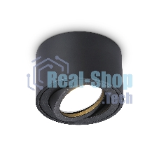 Светильник Ambrella light TN223 SBK черный песок GU5.3 D80*50