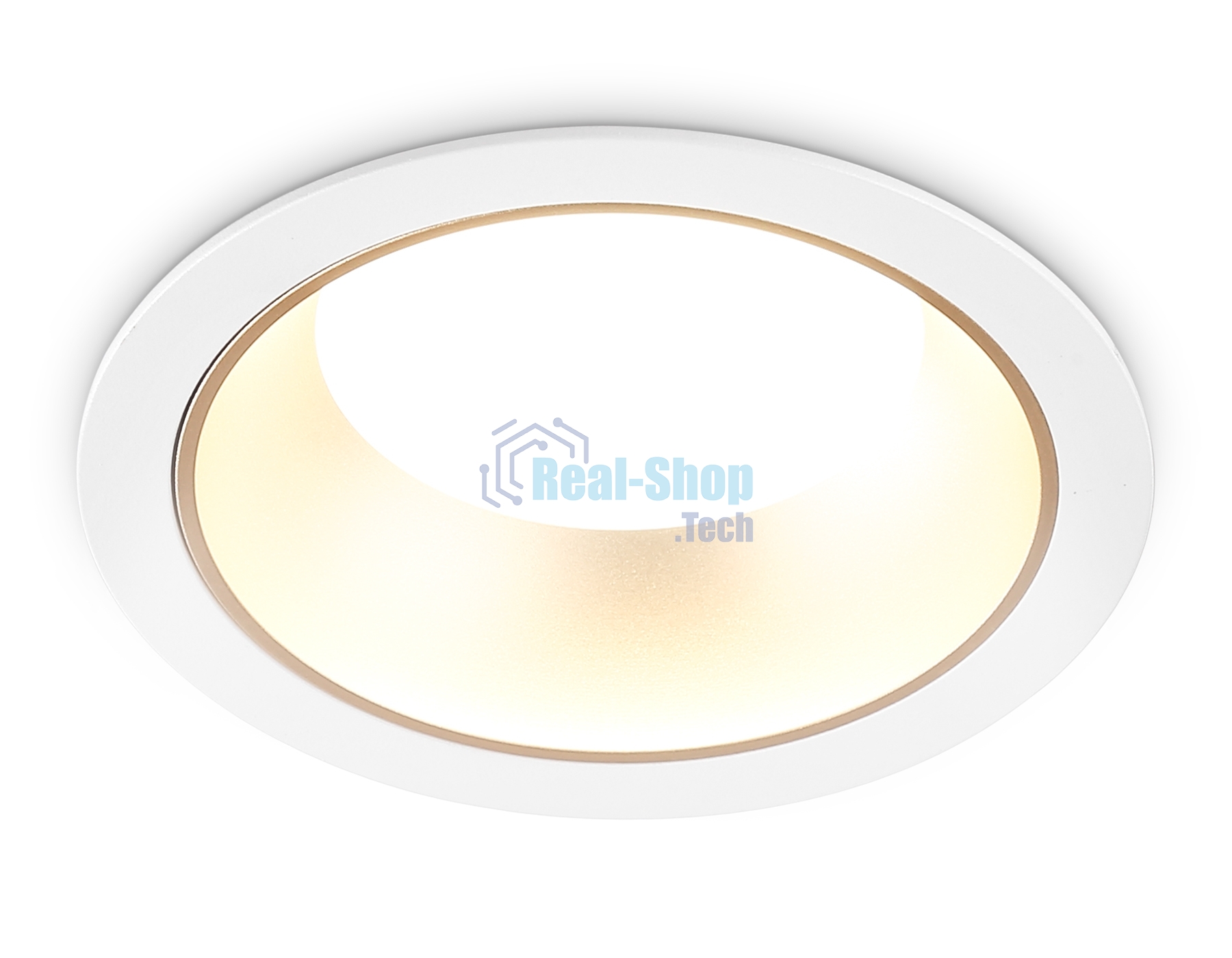 Светильник Ambrella light TN52332 SWH/SGD белый песок/золото песок GX53 max 12W D115*25