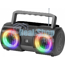 Акустическая система Defender Beatbox 20 черный Мощность звука 20 Вт да 1 кг