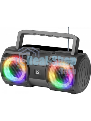 Акустическая система Defender Beatbox 20 черный Мощность звука 20 Вт да 1 кг