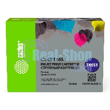 Картридж струйный Cactus CS-EPT46S1 (T46S1) фото черный (30 мл) для Epson SureColor SC-P700