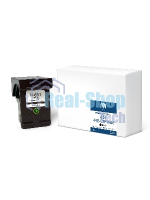 Картридж струйный NVPrint 651 (NV-C2P10AE) Black для HP DJA 5575/5645, OJ 252/202 (18 мл) совместимый