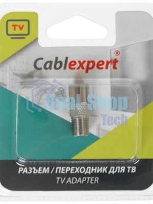 Переходник Cablexpert APL-FTVF-01, F (мама)/TV (мама), блистер