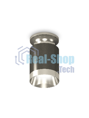 Светильник Ambrella Light XS6303101 DCH/PSL черный хром/серебро полированное MR16 GU5.3 (N6903, C6303, N6132)