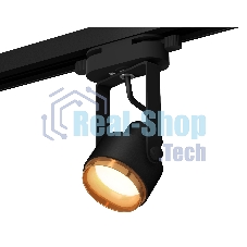 Светильник Ambrella light XT6602023 PBK/PYG черный полированный/золото желтое полированное MR16 GU10 (C6602, N6124)