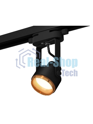 Светильник Ambrella light XT6602023 PBK/PYG черный полированный/золото желтое полированное MR16 GU10 (C6602, N6124)