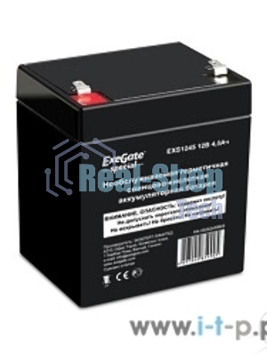 Батарея для ИБП ExeGate ES252439RUS DT 12045/EXS1245 (12V 4.5Ah) клеммы F1