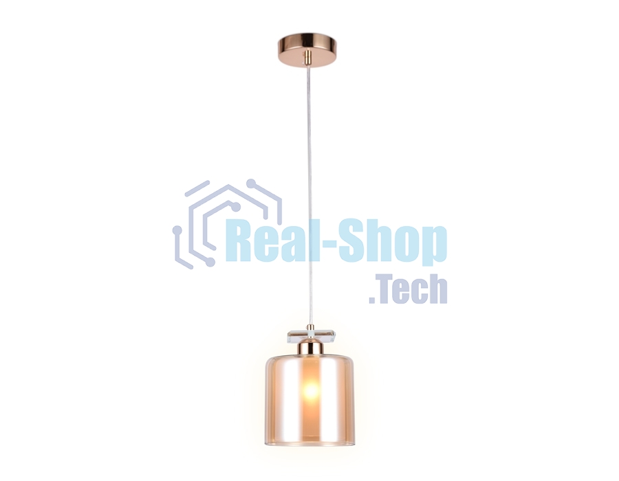 Светильник Ambrella light TR3578 GD/TI золото/янтарь E27 max 40W D150*1025