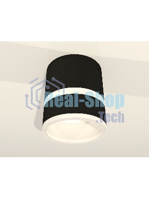 Светильник Ambrella Light XS8111005 SBK/FR черный песок/белый матовый GX53 (C8111, N8445)