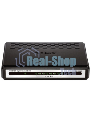 Коммутатор D-Link (DGS-1008A) 8-портов 10/100/1000Mbit/s
