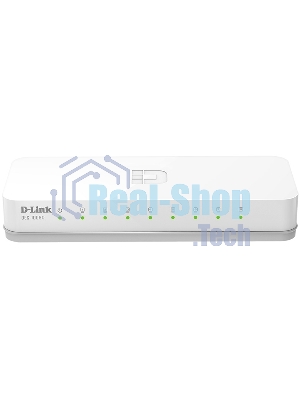 Коммутатор D-Link DES-1008C, 8×100 Мбит/с, неуправляемый