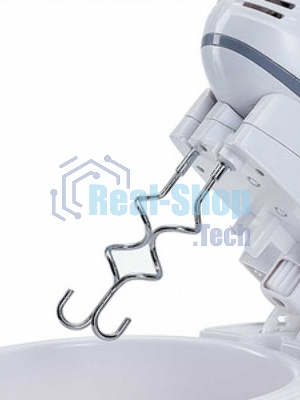 Миксер DELTA LUX DE-7901C белый с серым