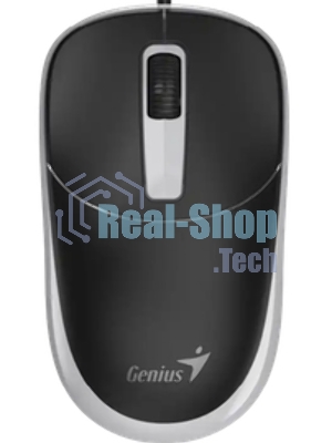 Мышь Проводная Genius DX-123 Black+Grey