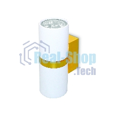 Настенный светильник FW242/2 WH/GD белый/золото GU10*2 max 12W 155*60*76