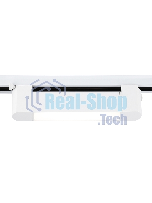 Трековый однофазный светильник Ambrella light GL6724 WH белый IP20 10W 4200K 192*35*57