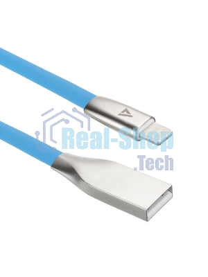 Кабель USB ACD-Infinity Lightning - USB-A TPE, 1.2м, синий