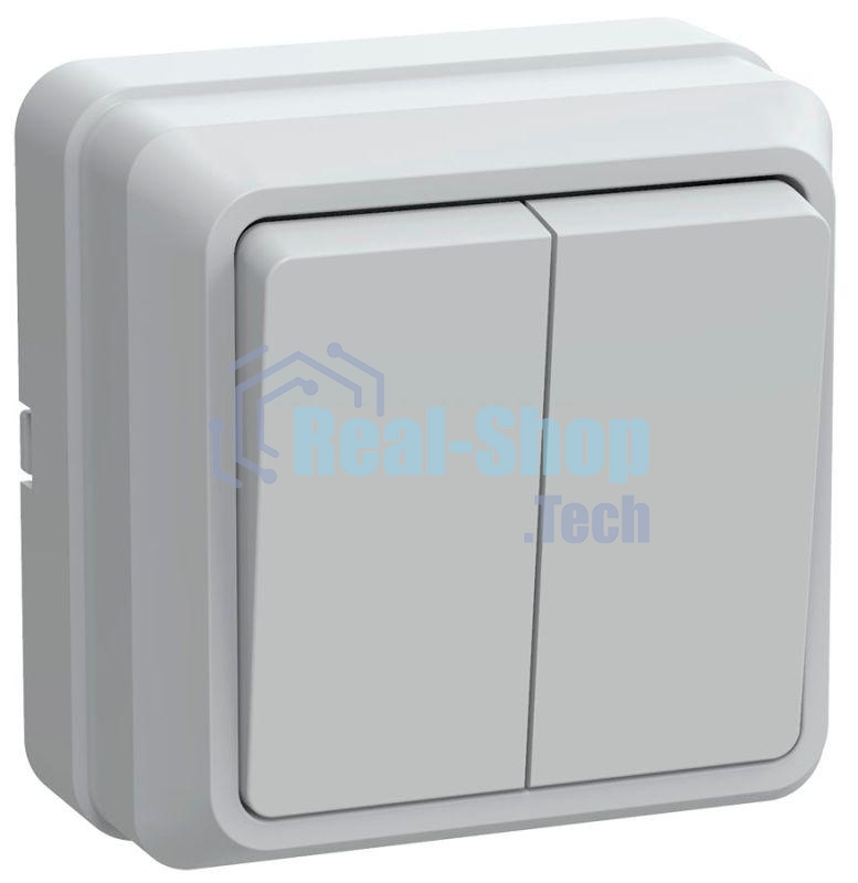 Выключатель IEK EVO20-K01-10-DC ВС20-2-0-ОБ 2кл 10А откр.уст. ОКТАВА (белый)