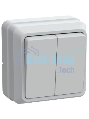 Выключатель IEK EVO20-K01-10-DC ВС20-2-0-ОБ 2кл 10А откр.уст. ОКТАВА (белый)