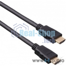 Кабель Exegate EX194337RUS HDMI (19M -19M) 10м Exegate, v1.4b, позолоченные контакты