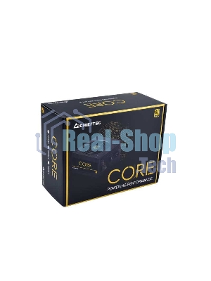 Блок питания Chieftec Core BBS-500S Retail (BBS-500S), 500Вт, 80 PLUS Gold, 120мм, черный