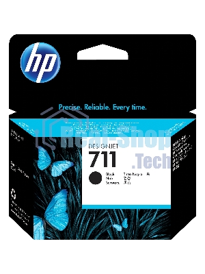 Картридж струйный HP №711 CZ133A черный для HP DJ T120/T520 (80мл)