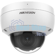 Уличная купольная IP-камера 2Мп HIKVISION DS-2CD2123G2-IU(D)(2.8мм) с EXIR-подсветкой до 30м и технологией AcuSense
