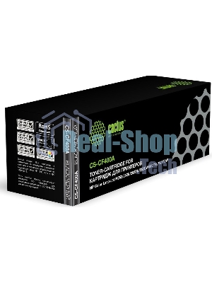 Картридж лазерный Cactus CS-CF400A черный (1500 стр.) для HP CLJ M252/252N/252DN/252DW/M277n/M277DW