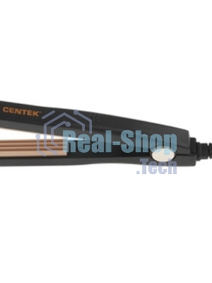 Щипцы для завивки волос Centek CT-2026 черный/золотистый, 12 мм, 200 °C, 1 режим