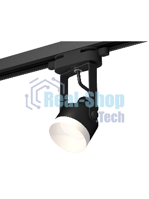 Светильник Ambrella light XT6602040 PBK/SWH черный полированный/белый песок MR16 GU10 (C6602, N6130)