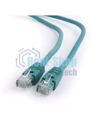 Патч-корд UTP Cablexpert cat.6, 1м, литой, многожильный, зеленый
