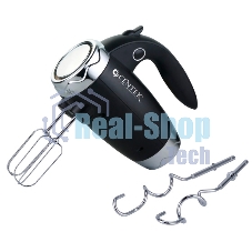 Миксер Centek CT-1115 черный/хром 350 Вт