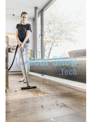 Строительный пылесос Karcher WD 3 P S V-17/4/20 желтый, 1000 Вт, уборка сухая/сбор воды, пылесборник мешок/контейнер, 17 л