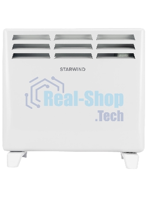 Конвектор Starwind SHV1020 белый 2000 Вт, 25 м2, термостат