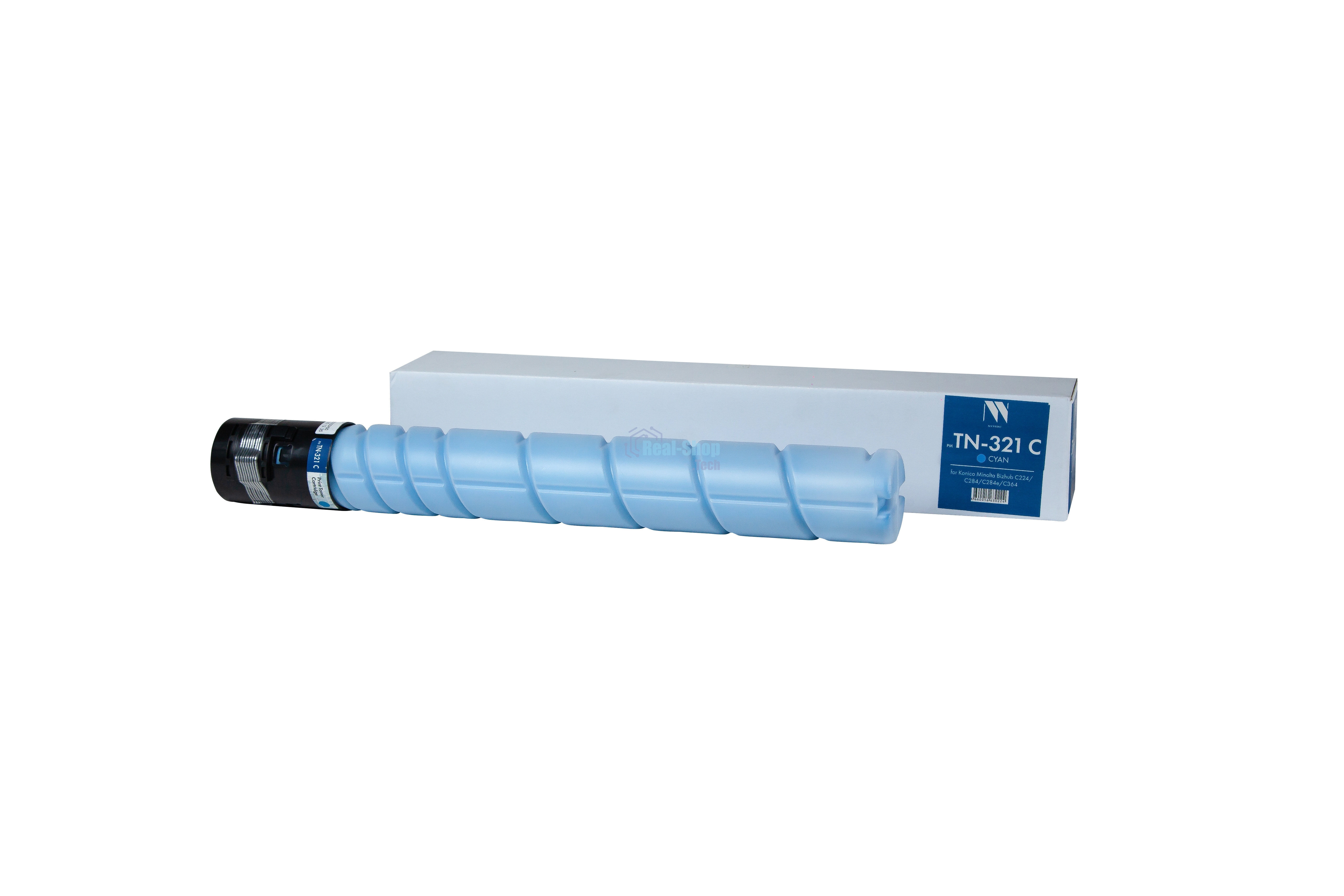 Картридж лазерный NVPrint совместимый NV-TN-321 Голубой для Konica Minolta Bizhub С224/C284/C284e/C364 (25000k)